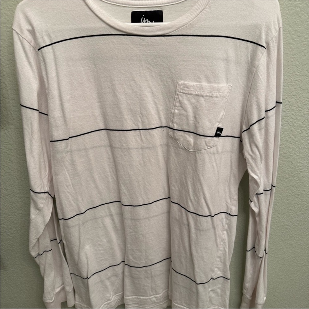 Imperial Motion White Long-Sleeve Tee